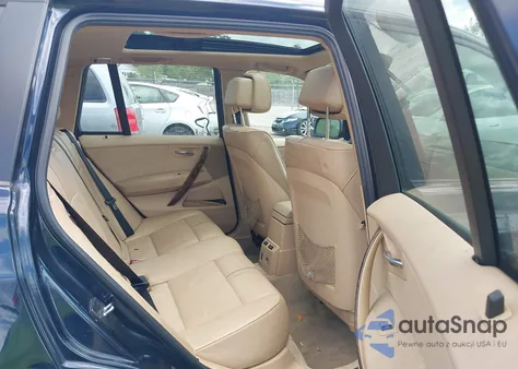 2009 BMW X3 xDrive30I from USA, damaged, VIN WBXPC93459WJ26571